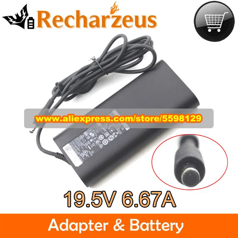 Genuine 19.5V 6.67A 130W AC Adapter ADP-130EB BA DA130PM13 HA130PM130 Charger for DELL PRECISION M3800 I7 XPS 15 9570 9560 9550