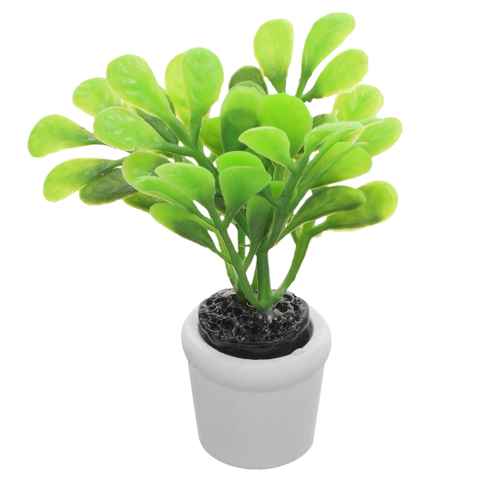 Desk House Small Green Plants Home Decor Plastic Party Favors Miniature Kit