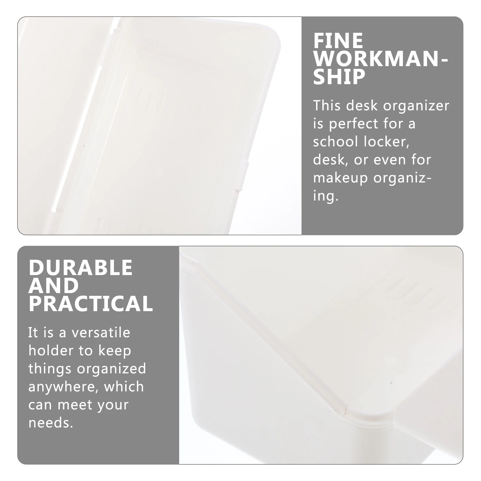 Note Index Card Holder Storage Box Horizontal Pad Office Notepad (black) Pads Paperclip Multifunctional Rack