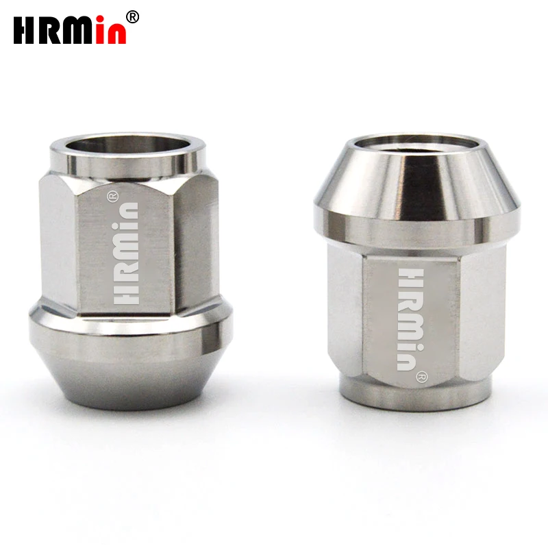 HRmin Gr.5 Titanium Alloy Automobile Vehicle Car Lug Nut M12x1.25x27mm for Nissan Suzuki Infiniti Subaru Geely Great Wall