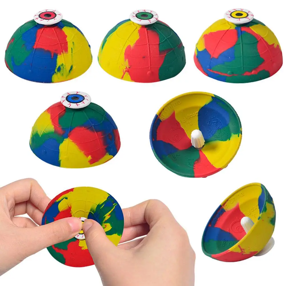 Hip Hop Pops Bouncing Half Bowl Toy Anti Stress Relief Fidget Toy For Children Antistress Flip Pop Hip Hop Jump Bouncing Ball