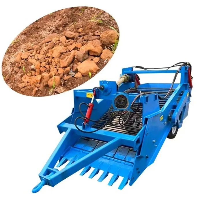 The hot-selling small quarry is an agricultural machine used to pick up stone, soil, and other underground gravel