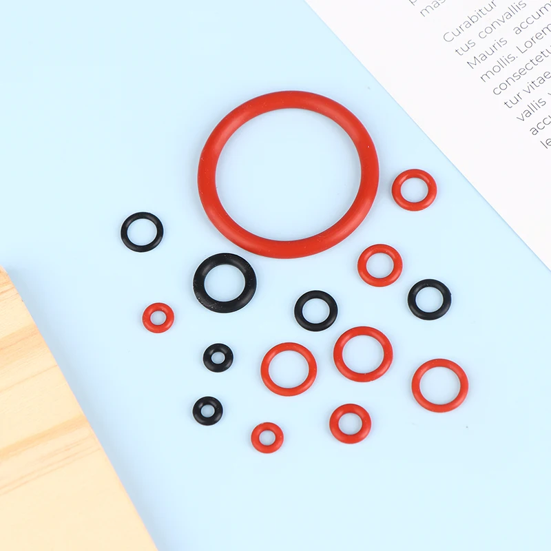 15Pcs/Set O-rings Food Grade Silicone For Saeco/Saeco Odea Silicone O Sealing Washer Red VMQ Repair Box Assortment Kit