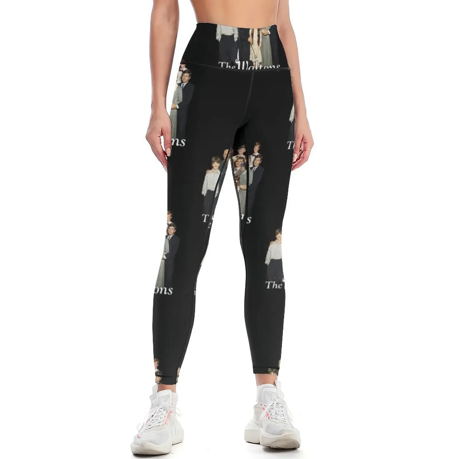 

The Waltons Portrait, distressed canvas Leggings legging push up jogging pants sports for gym for physical Womens Leggings