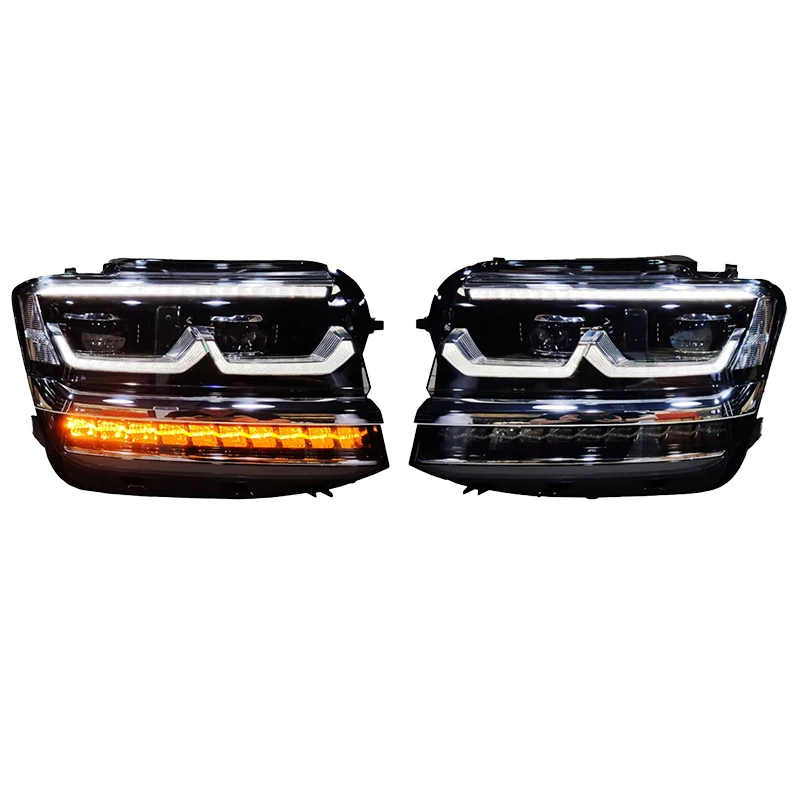 YU GUANG for Atlas 2017-2020 USA Headlamp Upgrade VW Tiguan Allspace Full LED Headlight Front Lamp Lights Assembly