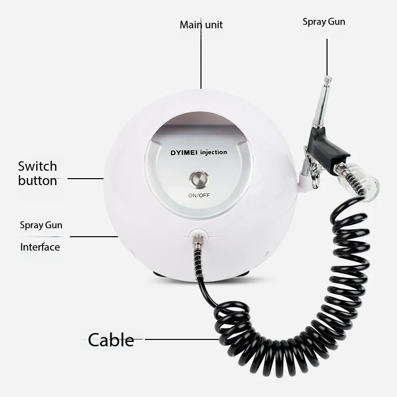 เครื่องฉีดออกซิเจนสเปรย์ฉีดน้ําแรงดันสูงเครื่องมือออกซิเจนน้ํา