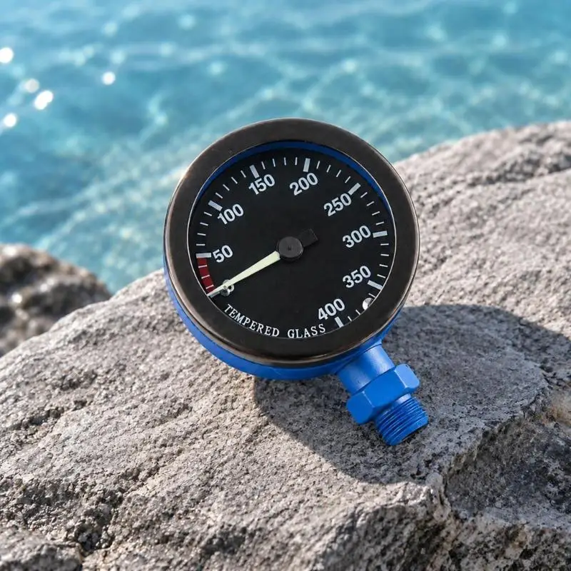 M5TC Threaded Scubas Diving Pressure Gauges for Entertaining Diving Activity