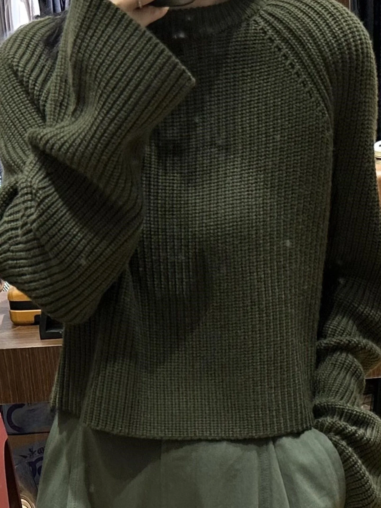 캐주얼 롱 니트 스웨터 여성용 컬러 오버헤드 탑 패셔너블한 가을 착용 다용도 편안한 니트웨어