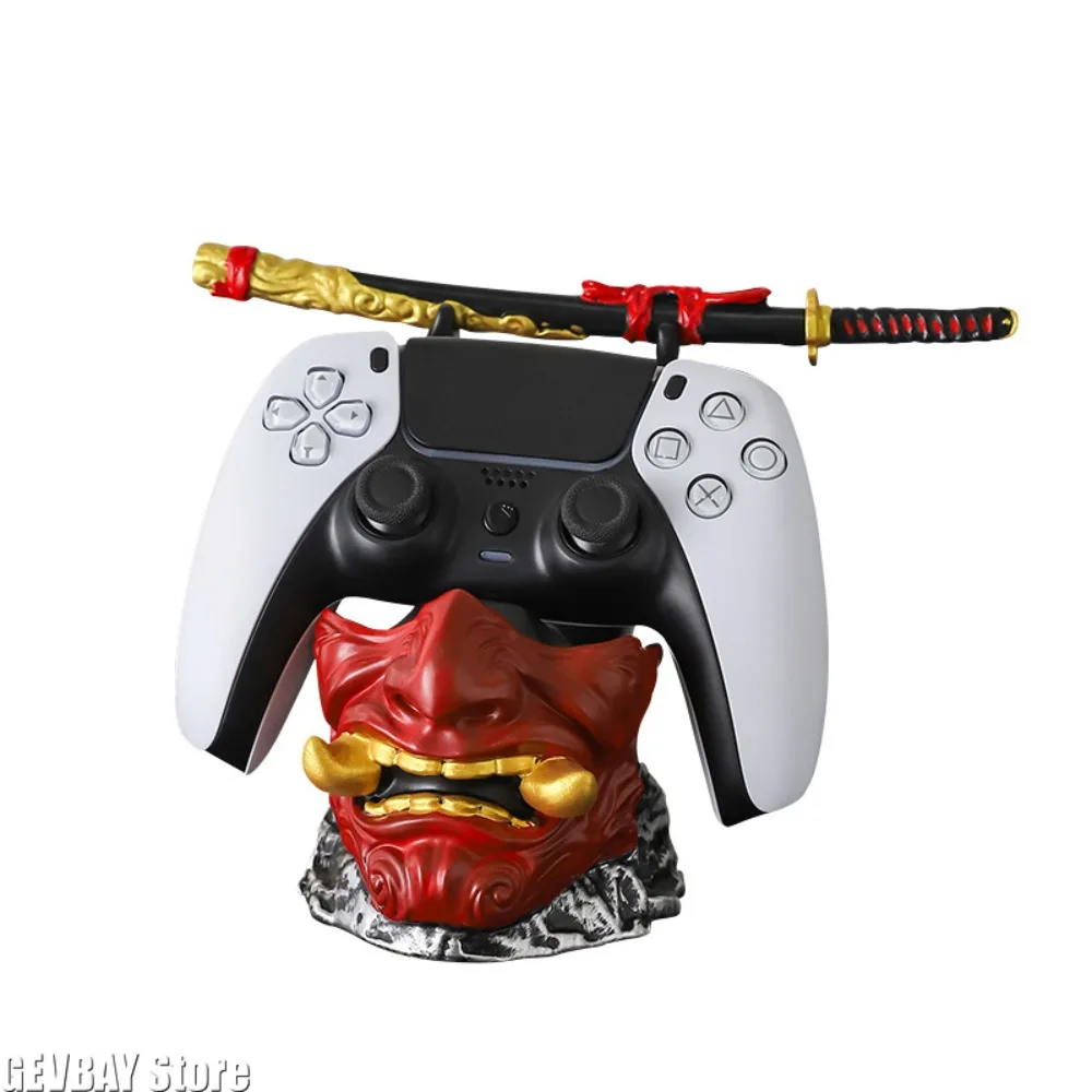 Kreatywny uchwyt na kontrolery do gier w kształcie posągu ducha-wojownika, uchwyt na konsolę do gier, uchwyt na telefon/tablet do PS5/PS4/XBOX — zdjęcie produktu 6
