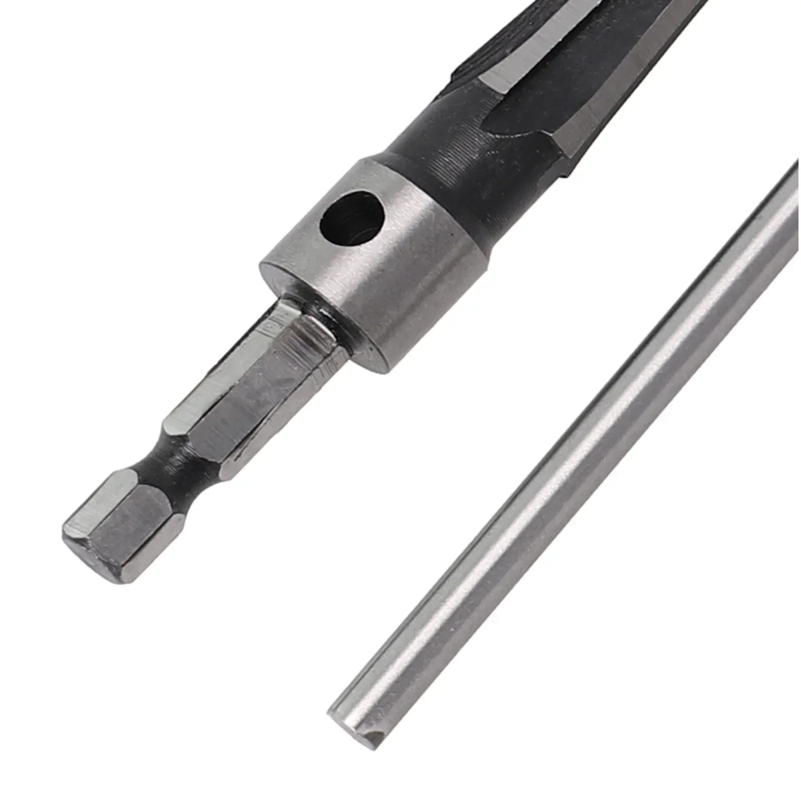 Tapered Reamer Hand Held Reamer 3-13mm 45# Steel Hand Held Reamer Steel Reamers T Handle Inverted Taper Chamfers