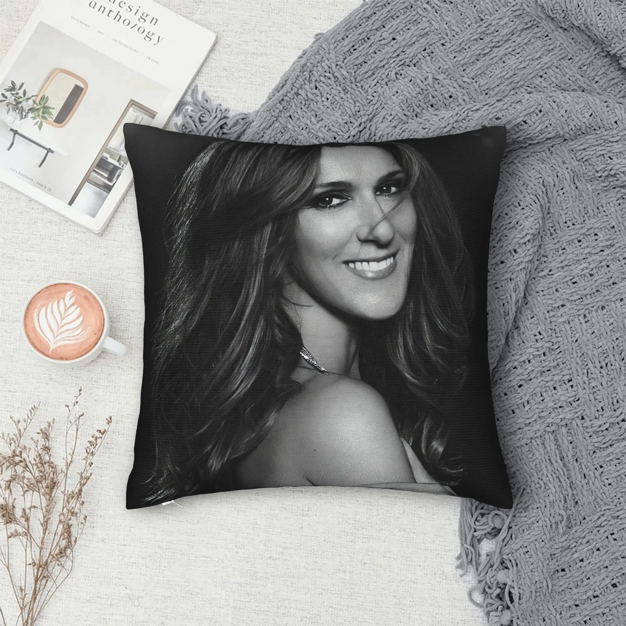 Celines Dions Paris 2026 Tour (3) Pillow Case  Comfy Pillow Cover Novelty Pillowcases For Sofa Home Decoration