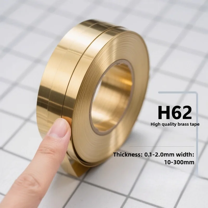 

H65/H62 Brass Strip & Foil Contacts - H70 Brass Sheets 0.01-0.05mm Hand-Tear Copper Foil