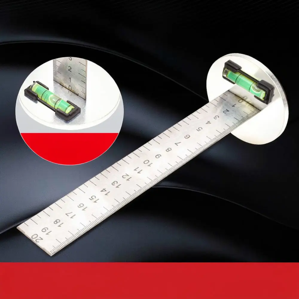 Stainless Steel Tile Leveling Tool For For Kemaxin Flooring Gauge Precision Masonry Alignment Measuring Ruler