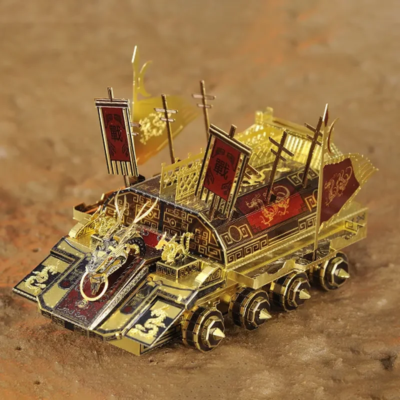 Microworld 3D Metall Styling Puzzle Spiel Transporter Auto Modell Laser Cut DIY Puzzle Montage Spielzeug Geschenke Für Kinder Teen Erwachsene