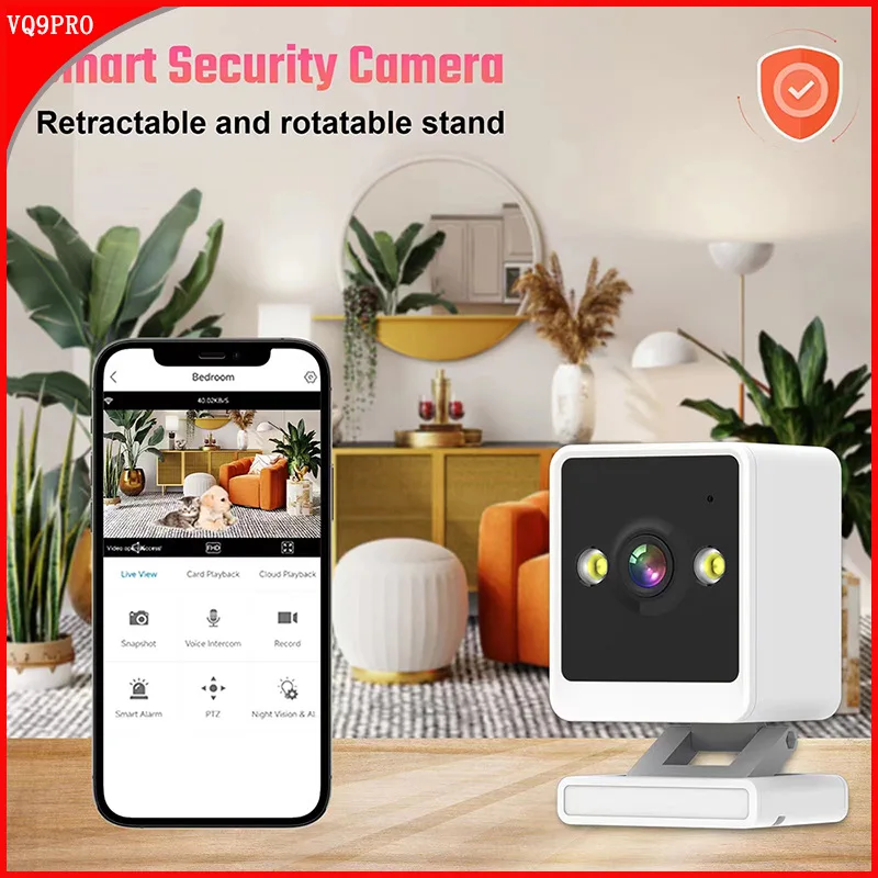 

VQ9PRO Wireless WiFi Surveillance Camera Home Security Network Surveillance Camera Remote Intelligent Monitor