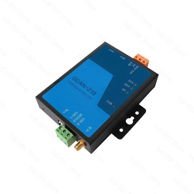 CAN To 4G Module Bus Gateway Converter Supports TCP Protocol Full Netcom GCAN218