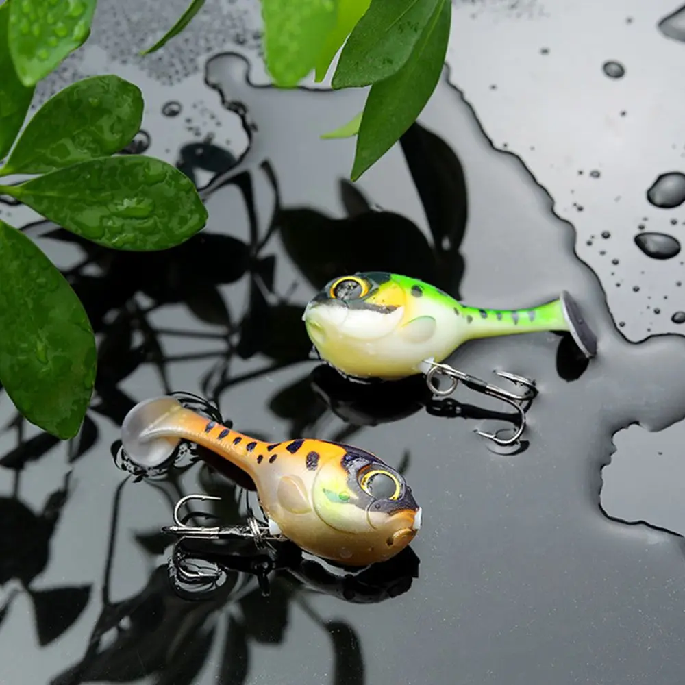 1Pc Soft Lure Balloonfish 60mm 9.7g High Quality Deraball Artificial Silicone Bait With Hook For All Fish Fishing Tackle