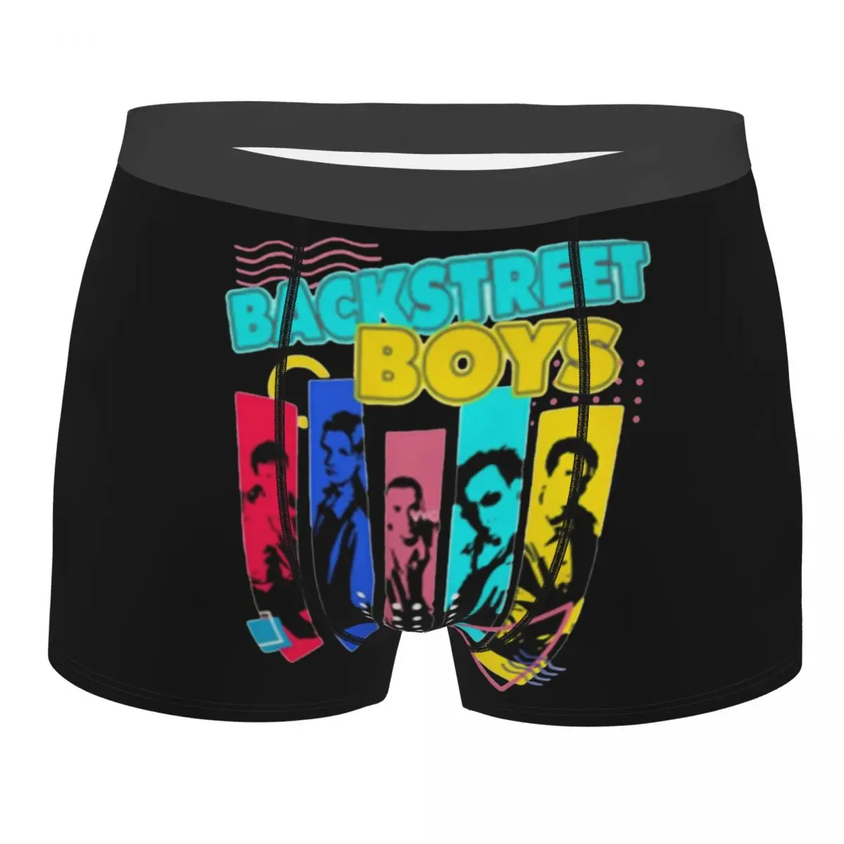 

Мужские боксеры Backstreets Pop Music Boys с 3D-принтом, дышащее мужское нижнее белье, трусы-брифы