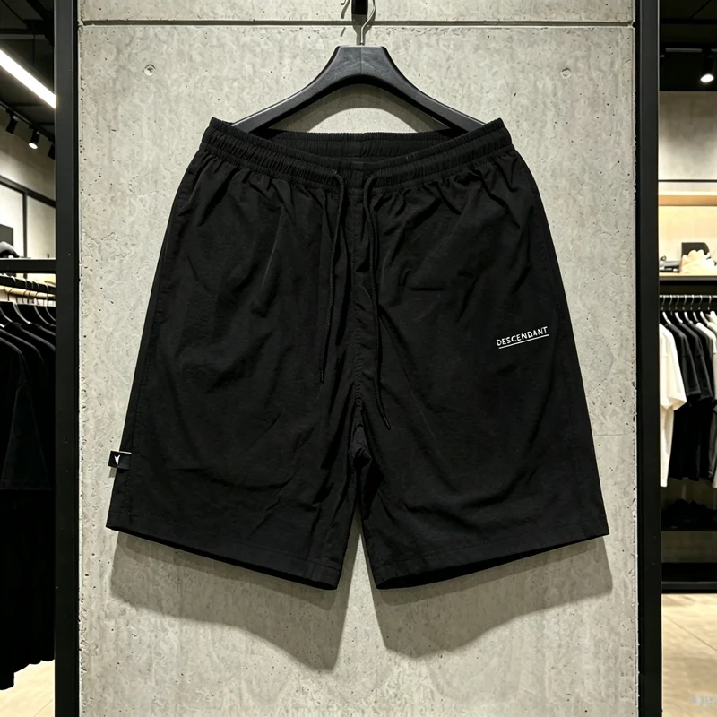 Quick Dry Descendant Shorts Arrow Label DCDT Short Pants Japan Men Women Classic Draswtsing Back Flip Cover Pockets Shortpants