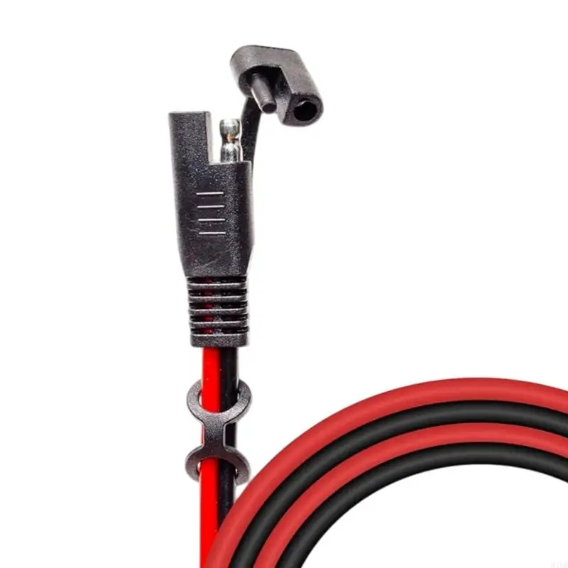 Strong 2 Feet SAE Connection to O Rings Battery Chargers Cable With High Current for Automotive Marine Application M4YD