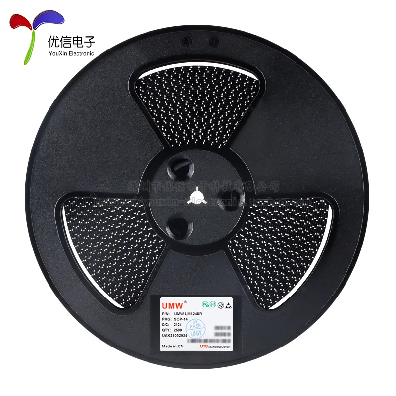 10PCS original echte patch UMW LM124DR SOP-14 vier-weg-operationsverstärker IC chip