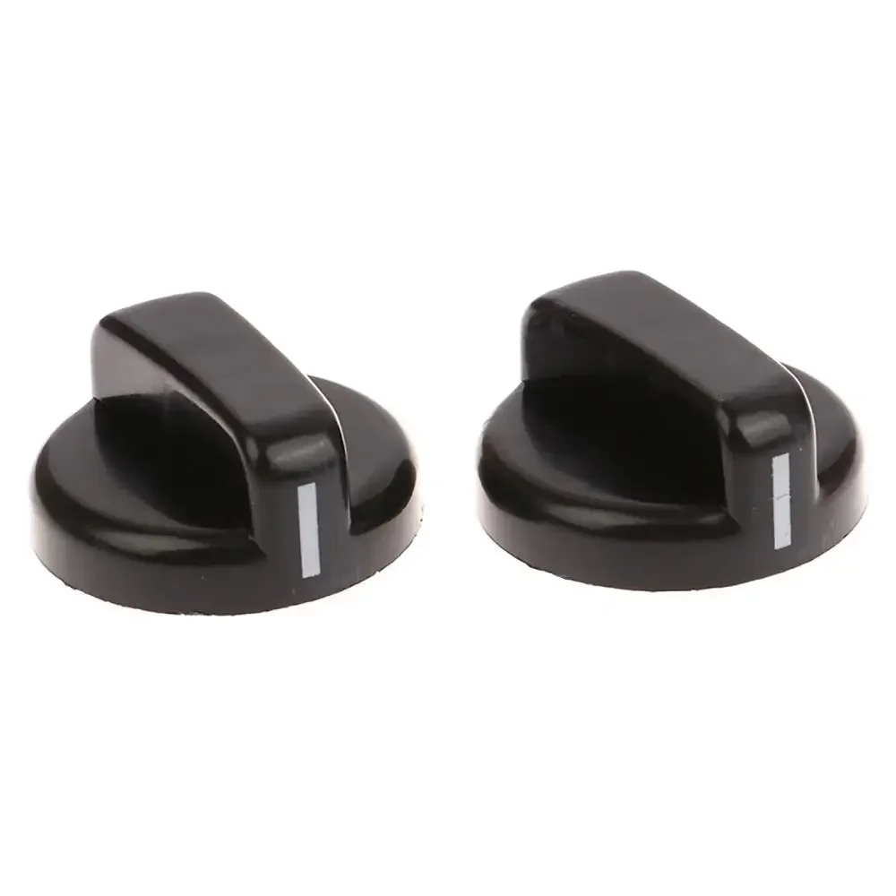 1/2/5Pcs General Gas Stove Cooker Control Knob Range Oven Plastic Handle Hob Knobs 8mm For Benchtop Burner