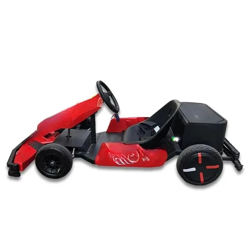 High Quality Electric Go Karting Car Outdoor Race Pedal Kart for Kids & Adults with 350W Brushless Motor and 100kg Capacity