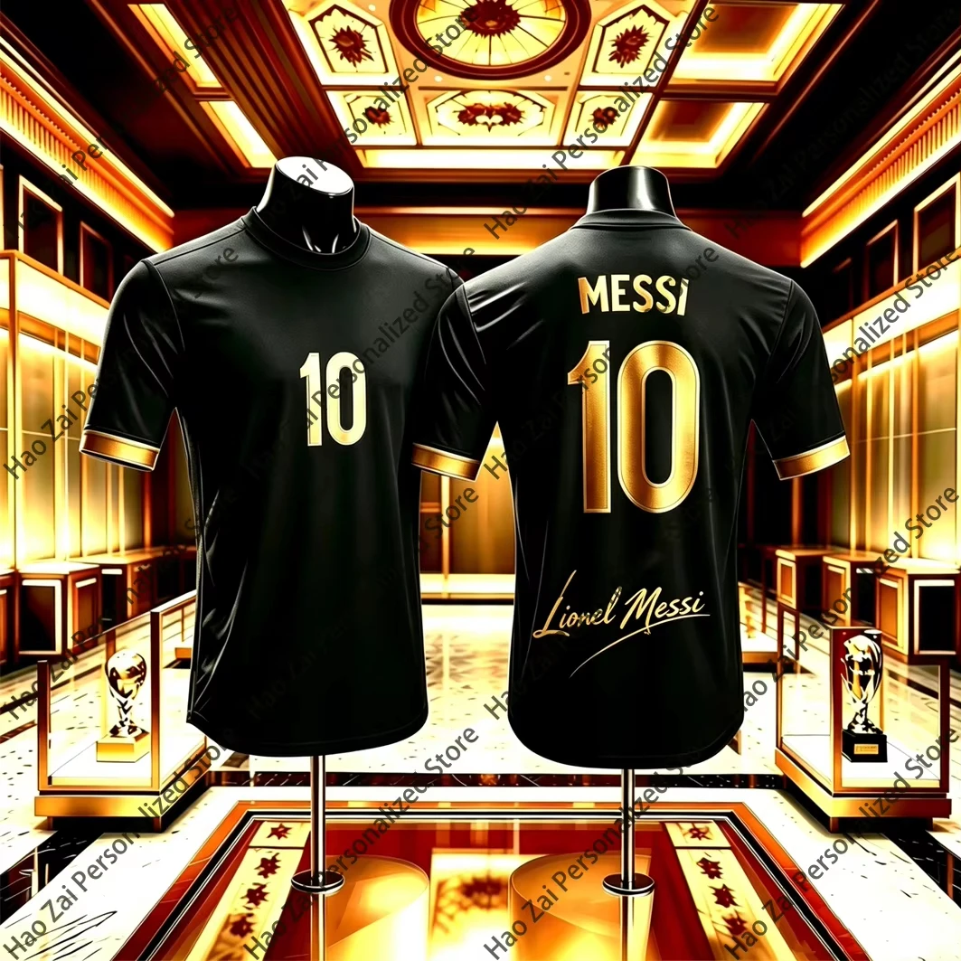 2026 Messi No. 10 Special Edition Jersey/T-Shirt—Kids'/Adult's Quick-Dry Outdoor Training Shirt in National Flag Colors