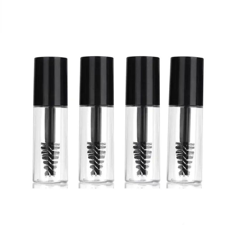 50pcs  0.8ml Plastic Lip Gloss Tube Small Lipstick Tube/Mascara Tube Eyelawith Leakproof Inner Sample Cosmetic Container