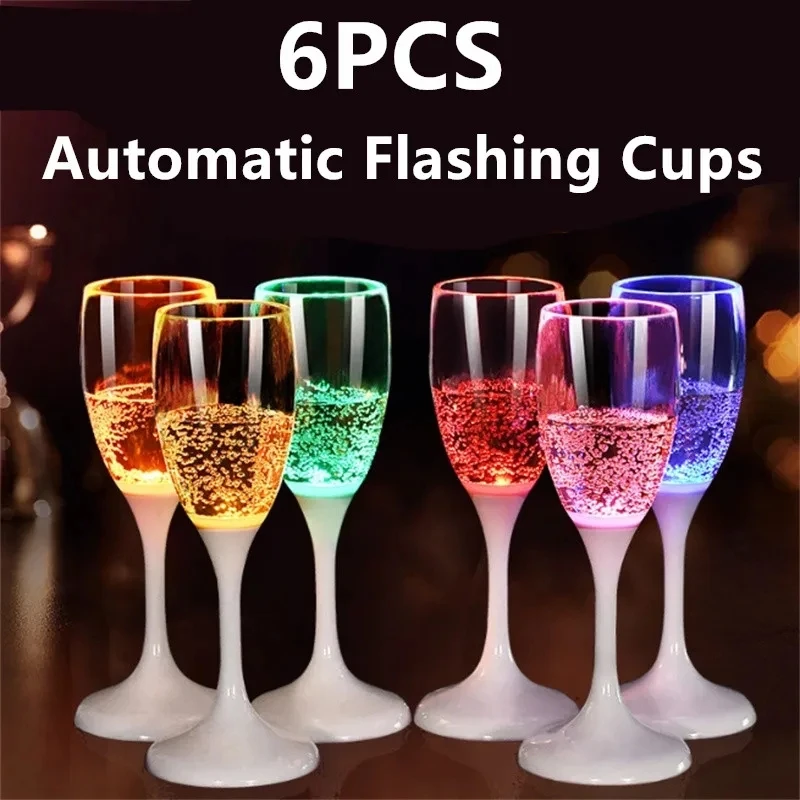 Led Luminous Mug Color Changing Beer Mugs Water Sensor Light-emitting Cup for Neon Party Glow Drinkware Birthday Gift