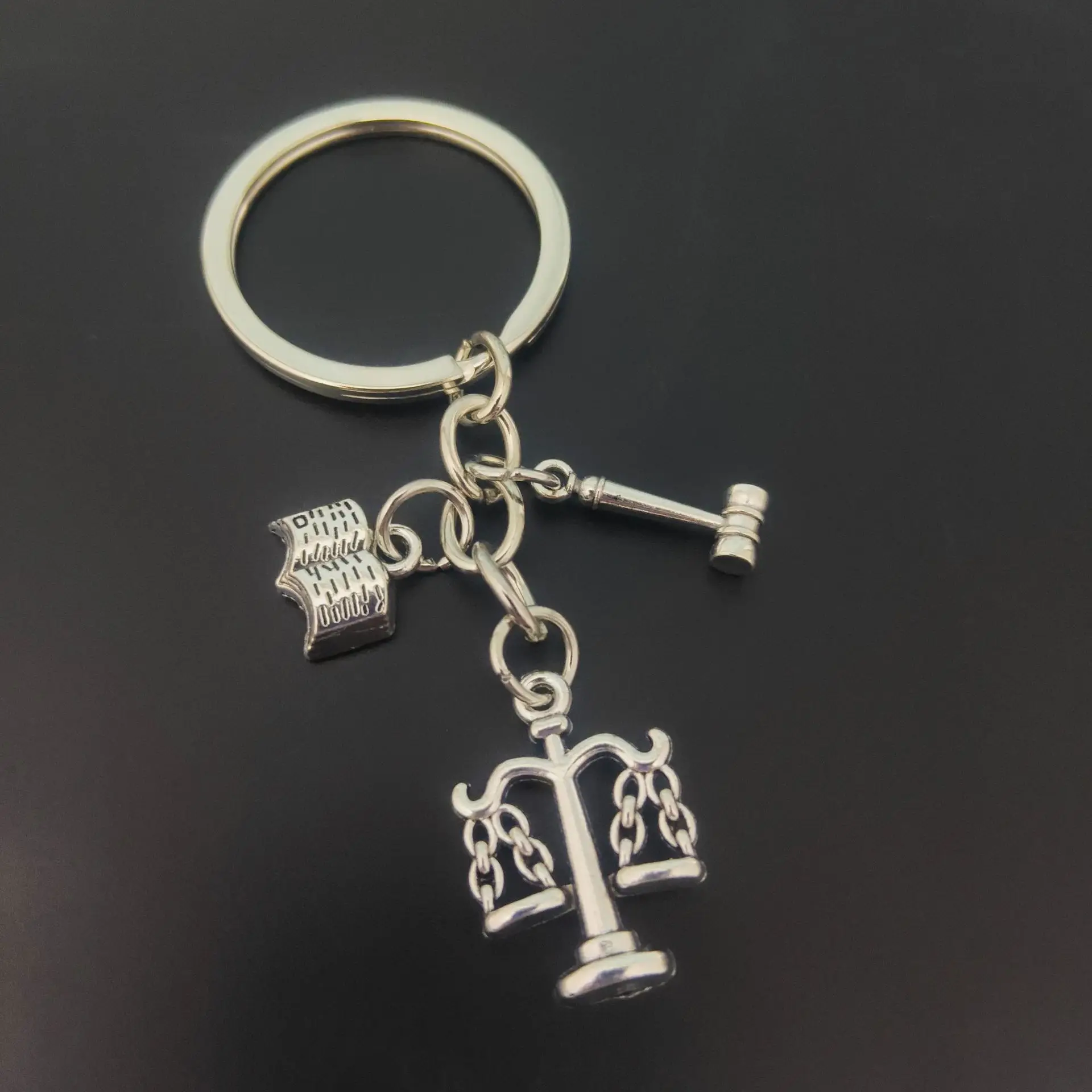 Lawyer Exclusive Keychain, Balance Pendant, Student Bag Decoration, Heartfelt Small Gift