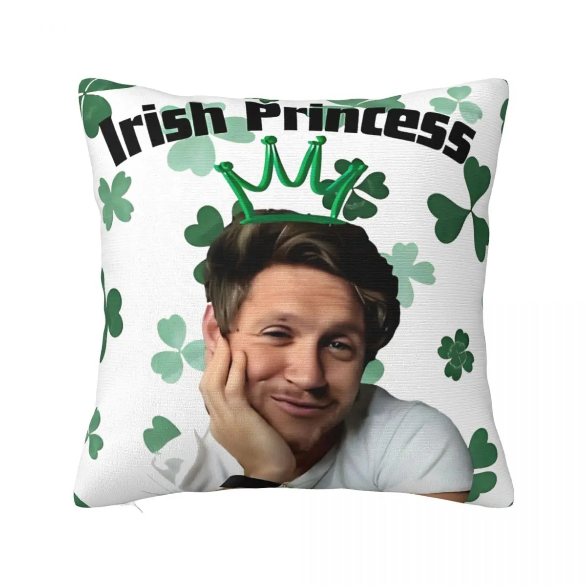 

Soft and Sweet Bedroom Niall Horan Irish Princess FansDecorations Pillowcases Merch Pillow Covers Square Multi Size