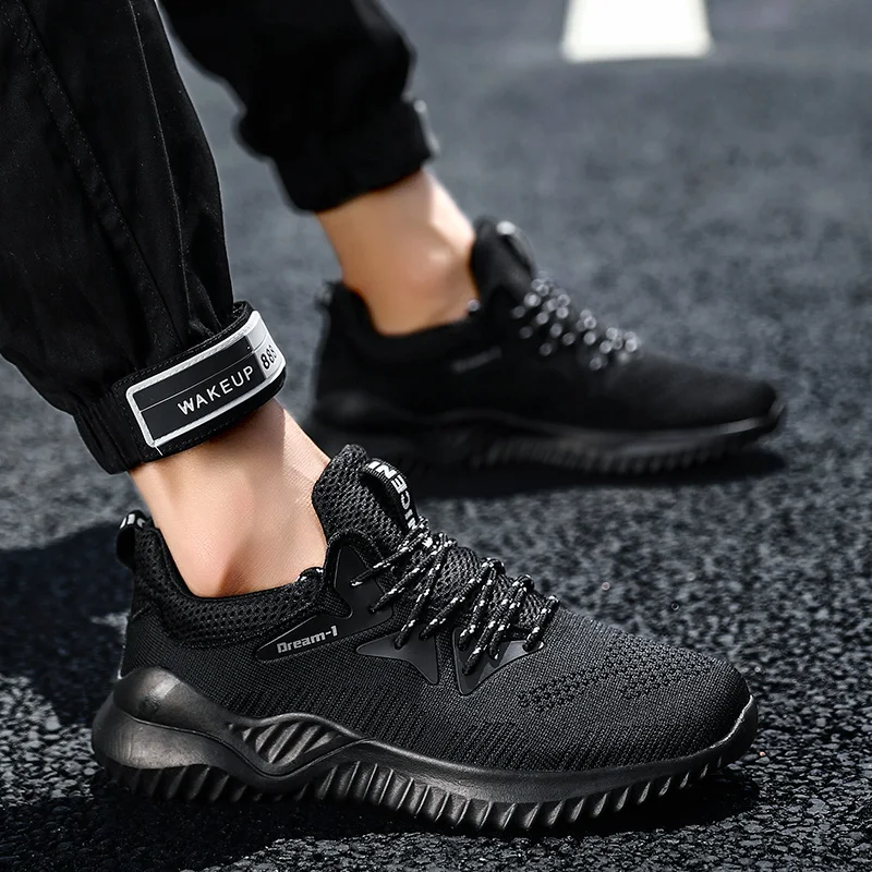 2025 männer Atmungsaktive Mesh Turnschuhe Hohe Qualität Weiß Mode Gym Lässig Leichte Wanderschuhe Paar