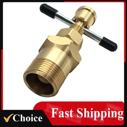 15mm 22mm Olive Remover Puller Removal Tool Solid Brass Copper Tube Fitting For Npt 1/2 Inch Npt 3/4 Inch Pipes