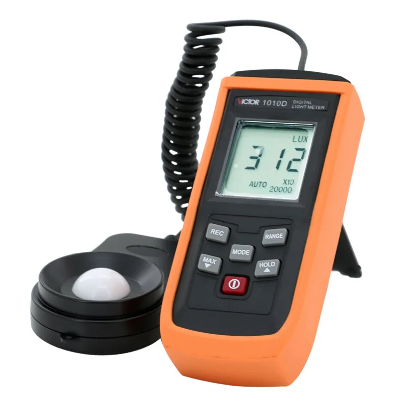 VICTOR Victory VC1010D Digital Illuminator Lumen Photometer Illuminator Luminance Meter Lux Photometer