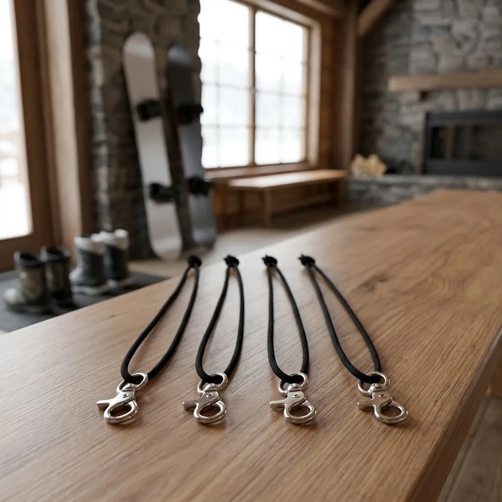For Outdoor Adventure Lobster Clip Cord Lobster Claw Clip Leash Accessory Quick Connect Line Wear Resistant Material