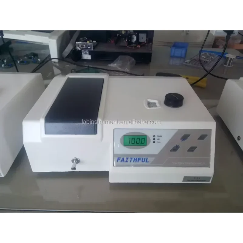 2025 721 Visible Spectrophotometer High Performance Vis Spectrometer