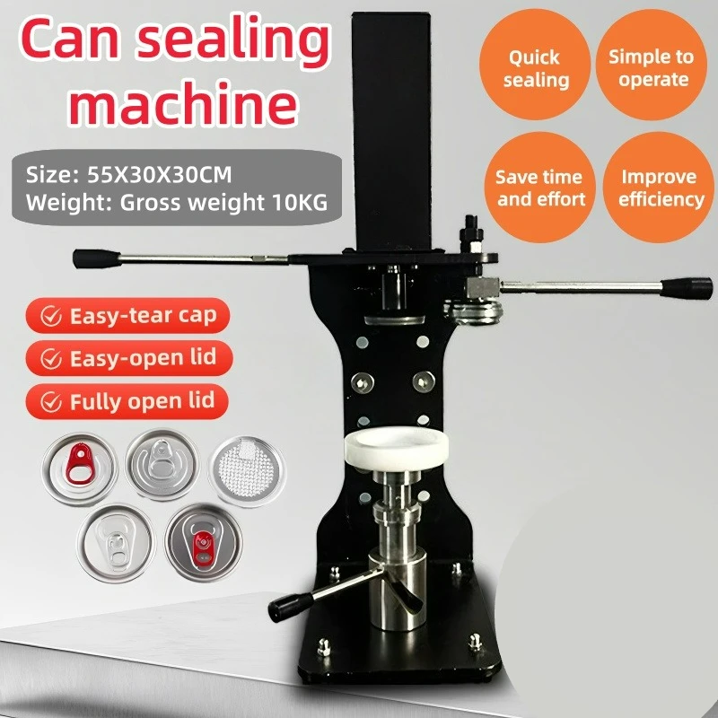 Vertical Manual Hand Press Bottle Capping Machine Desktop Crimp Sealer for Glass Wine Beverage Bottle Capping