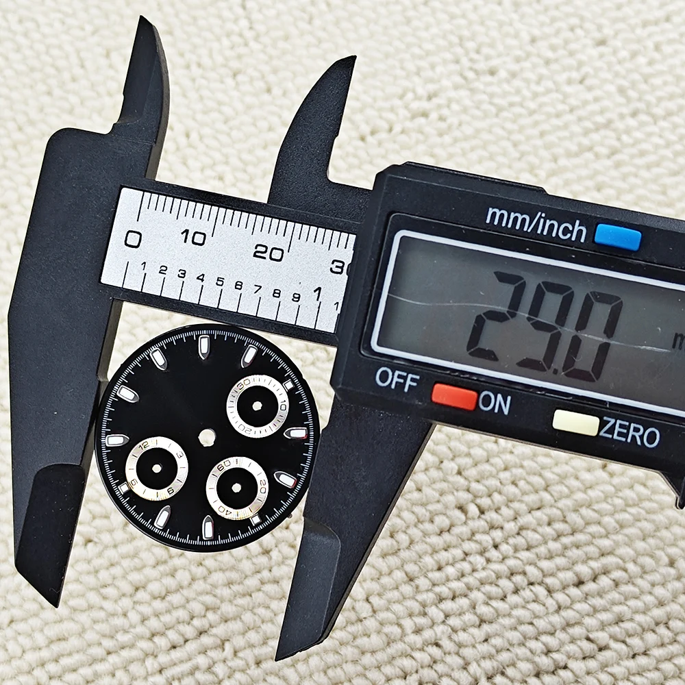 قطع غيار ميكانيكية آلية للرجال ، ملحقات تعديل الطلب ، حركة VK63 ملائمة ، ساعة 29 ، مناسبة