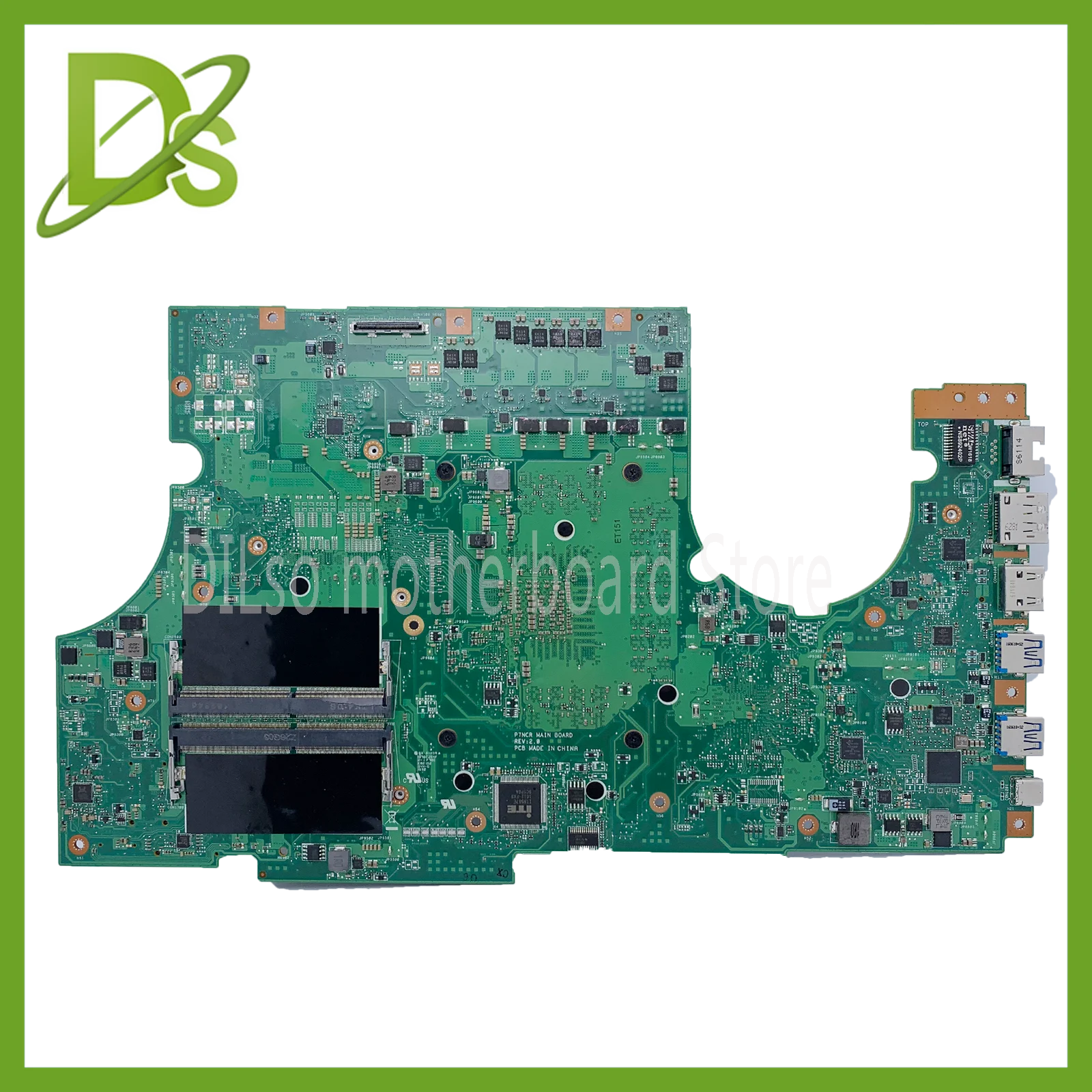 KEFU for ACER P7NCR GX-791 I7-6700HQ GTX980M-8G Laptop Motherboard For 17 GX-791 G9-791 G9-792 GX-79 Motherboard 100% Working