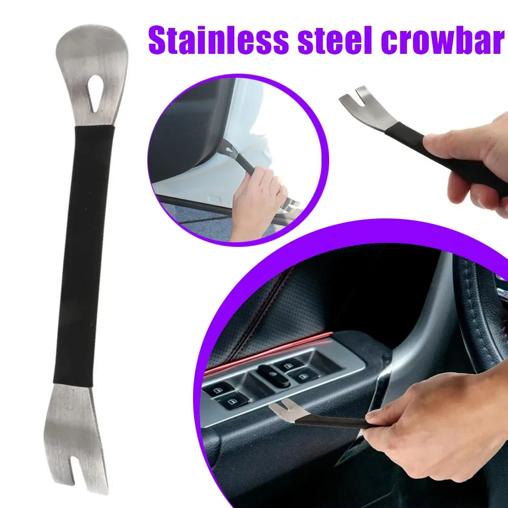 

Инструменты и ломты из нержавеющей стали для снятия автомобильной аудиосистемы и дверных панелей, установка навигационных систем и ремонта