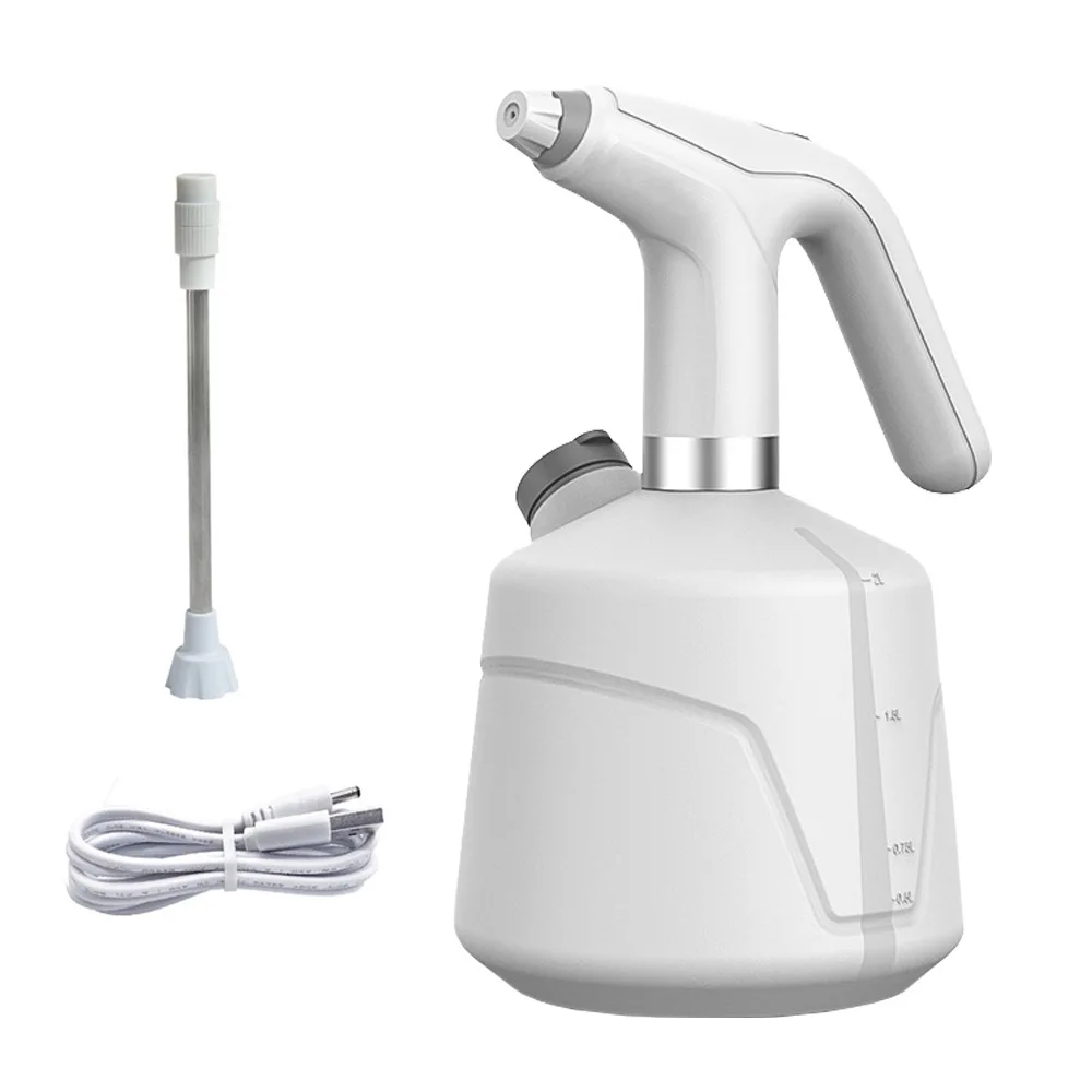 Qwinn 2026-Portable 1L Automatic Garden Nano Mist Sprayer Rechargeable Battery Powered Electric Watering Can Portable Sprayer