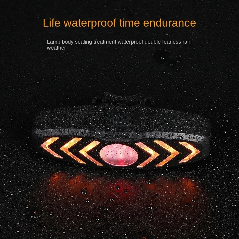 Bike Brake Taillight Turn Light Wireless Remote Control Turning lamp LED Waterproof Bicycle Alarm Anti Theft Rear Lights