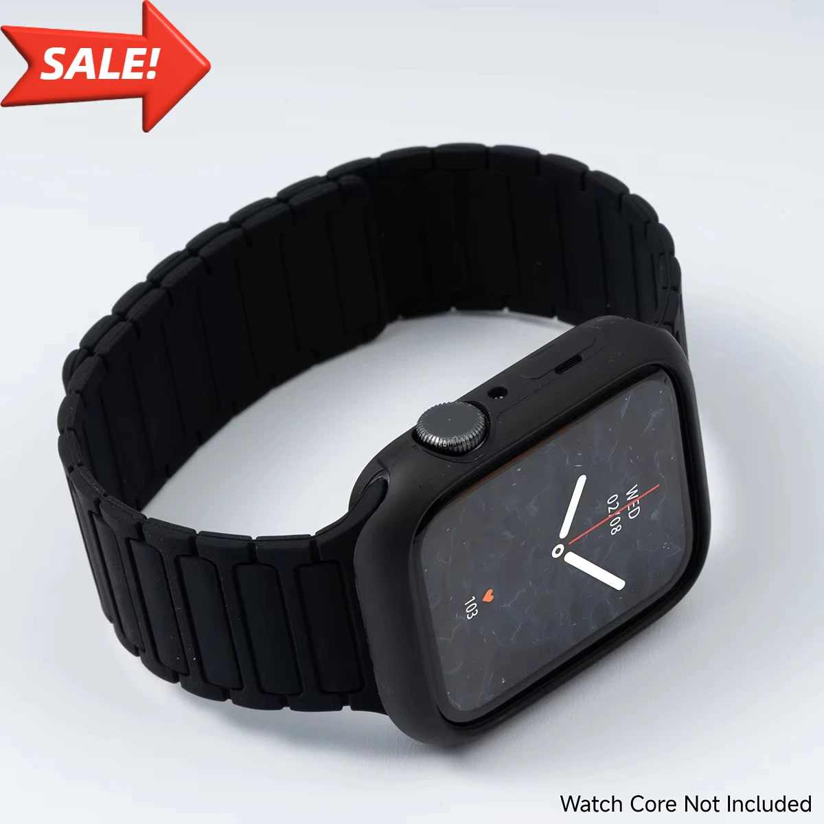 Magnetarmband + Silikonhülle für Apple Watch Band Ultra 2 49 mm 46 mm 45 mm 44 mm 42 mm 41 mm 40 mm TPU-Abdeckung Iwatch 10 9 8 7 6 SE 5 4