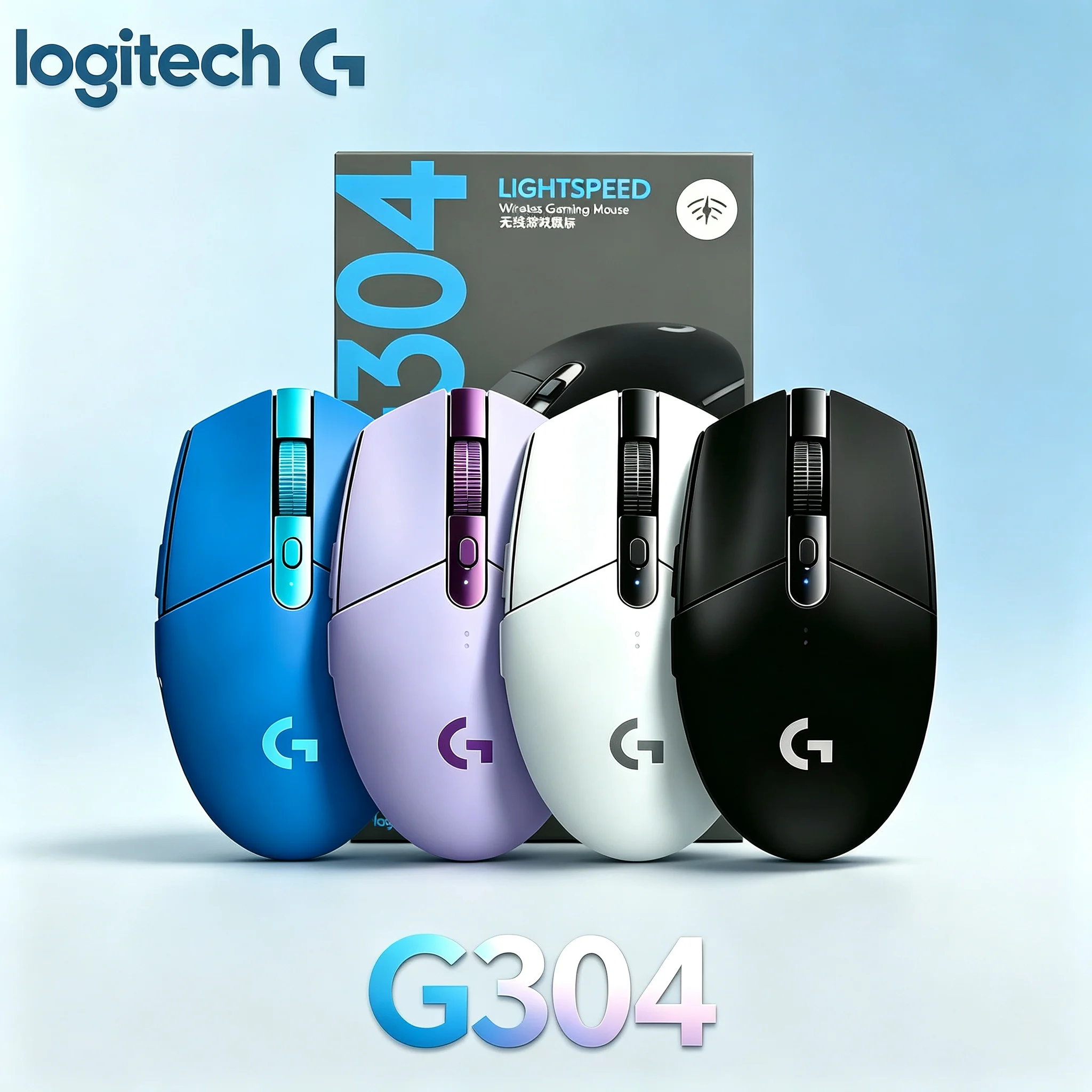 Logitech G304 Wireless Gaming Mouse Ideal For FPS MOBA Games High Performance Optical Mice For Gamer