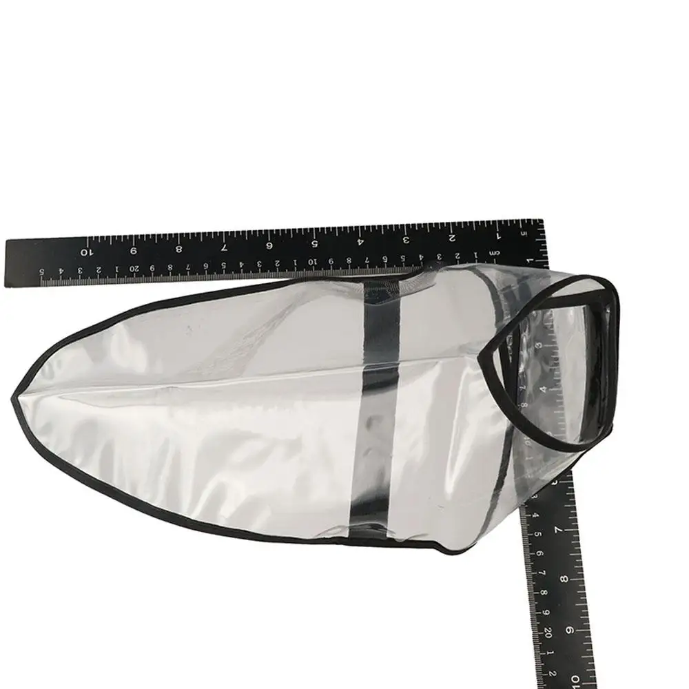 Hairdressing Hairdresser Salon Shoe Covers Haircut Transparent Stylist Shoe Covers Anti-broken Hair Artifact Waterproof