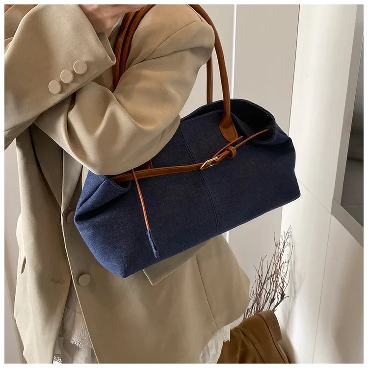 Fashionable Versatile Casual Large-Capacity Shoulder Bag for Women description 18