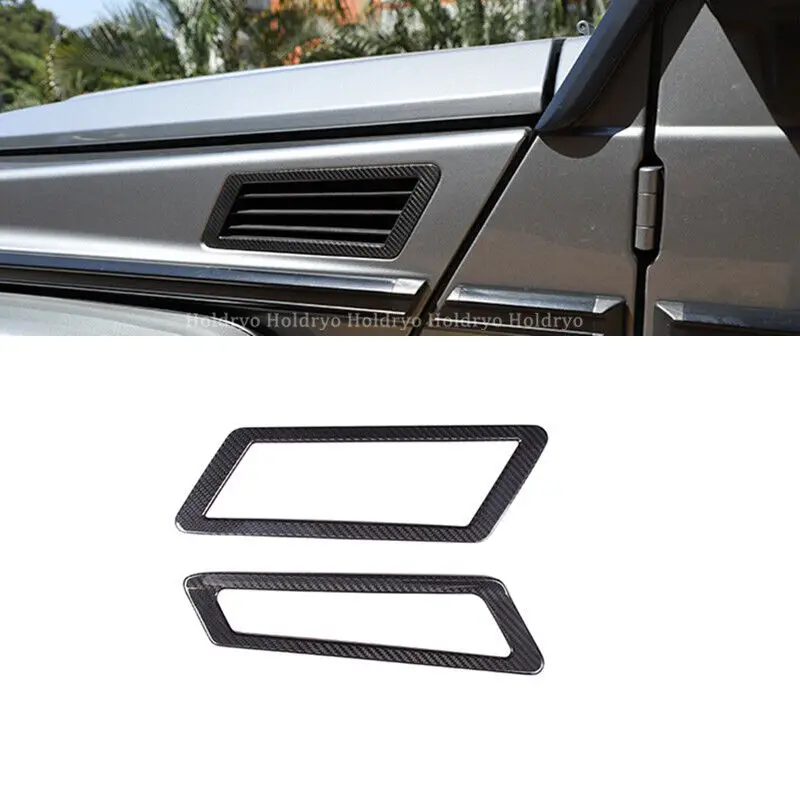 

Dry Carbon Fiber Side Fender Air Vent Trim Cover For Benz G Class W463 2012-2018