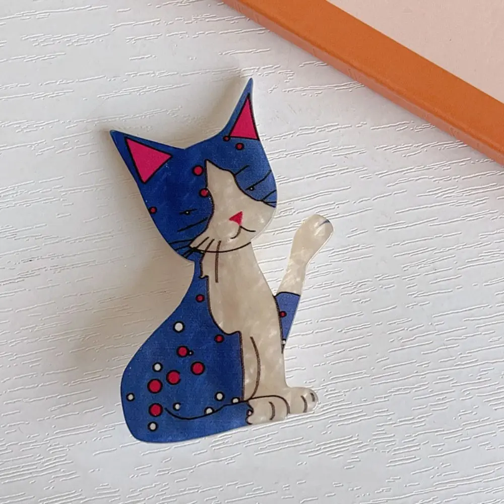 Акриловая заколка для волос с милыми животными и котом, аксессуары для волос в корейском стиле, мультяшная заколка в виде утконоса, зажим для челки, мультяшная заколка для волос, дорожная заколка