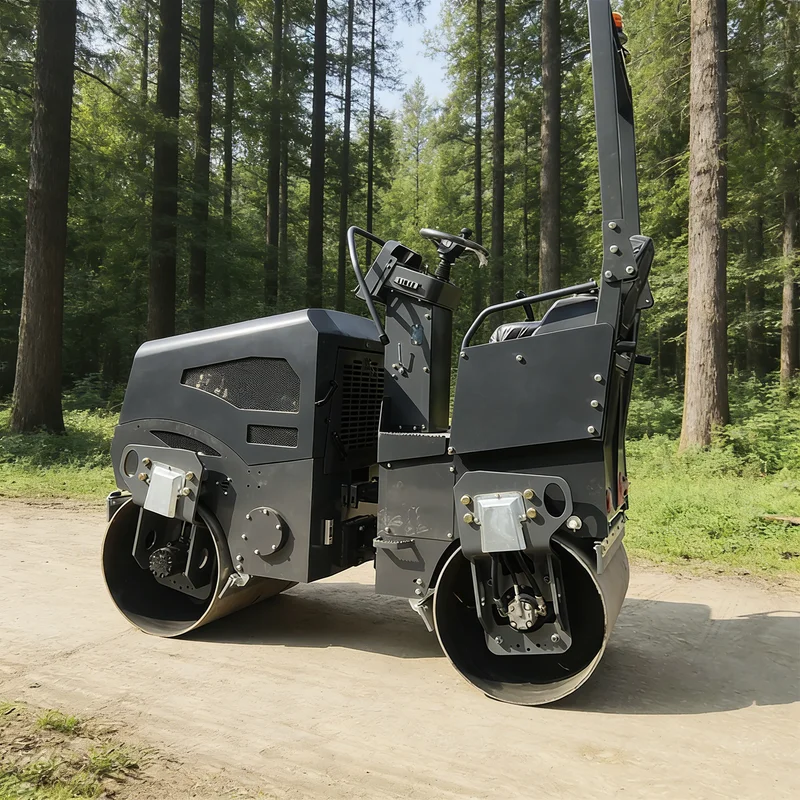 

Customized 3-Ton Mini Vibratory Road Roller is the Perfect Equipment for Garden Paths and Residential Driveways